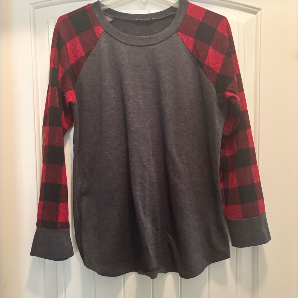 Jodifl buffalo plaid shirt M